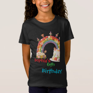 Camiseta Para crianças de aniversário Festa Infantil Festa