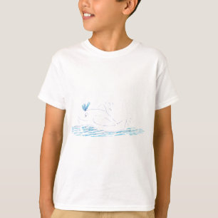 Camiseta para crianças de Wally Whale