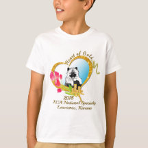 Camiseta para Crianças do Esporte com Logotipo 201