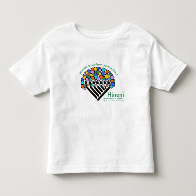 Camiseta para crianças do Hineni Learning Center - (Frente)