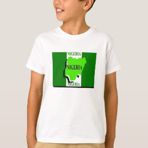 Camiseta para crianças nigerianas