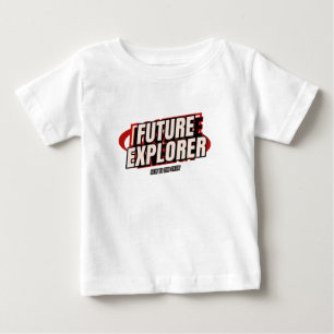Camiseta para crianças, preto, vermelho e bege,