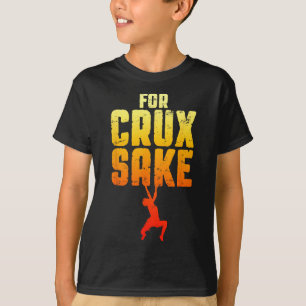 Camiseta Para Crux Sake Escalada em Rocha Bouldering Divert
