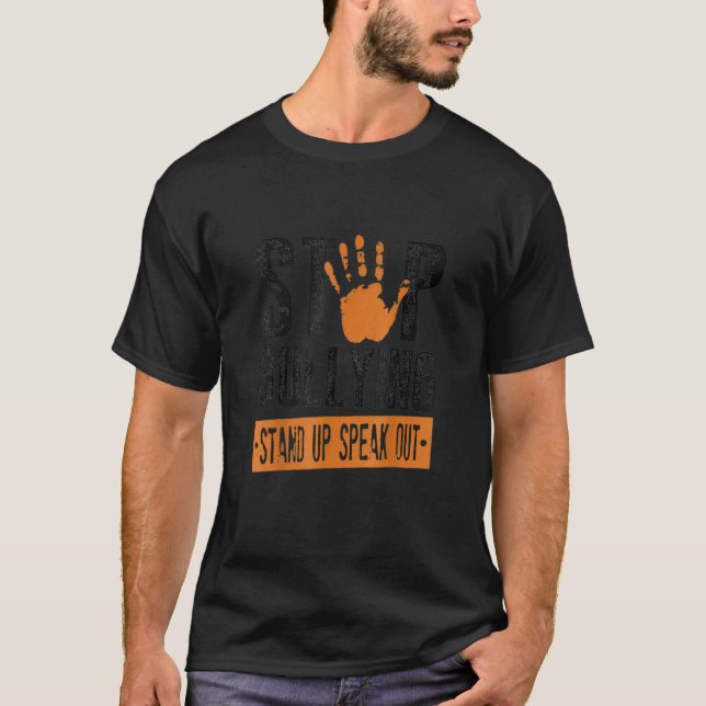 Camiseta Pára De Asfixiar O Laranja E Fala O Dia Da Unidade (Frente)