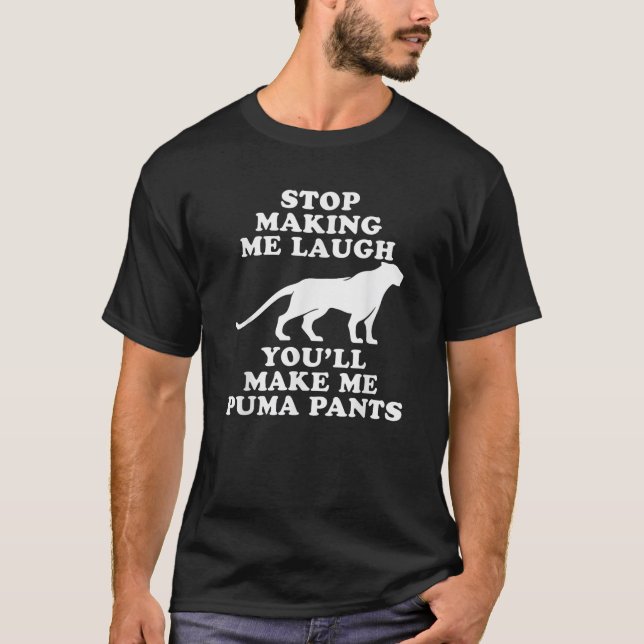 Camiseta Pára de me fazer a rir, vais fazer-me gozar (Frente)