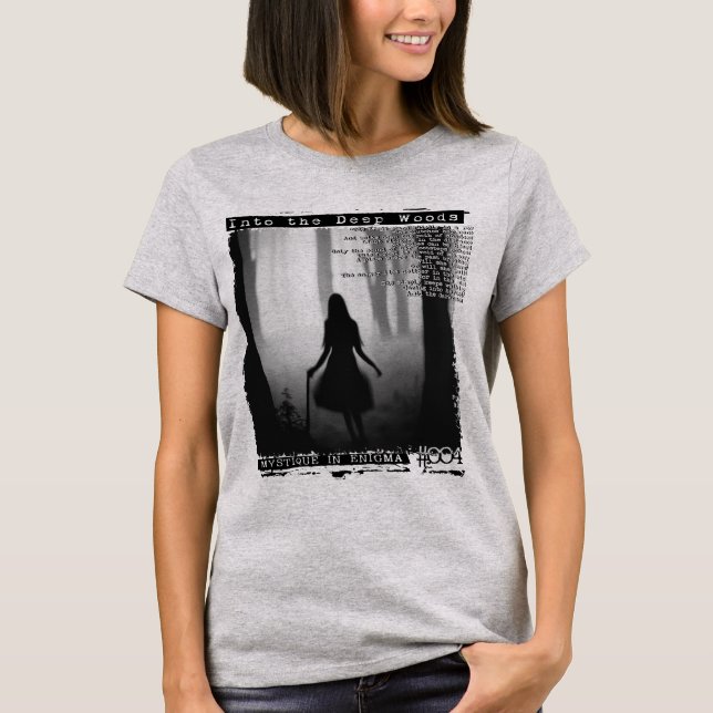 Camiseta Para Dentro das Profundas Florestas  (Frente)