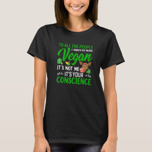 Camiseta Para ervilhas de vegetação vegetariana com base na