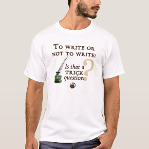 Camiseta Para escrever ou não escrever