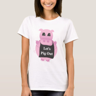 Camiseta Para fora-tshirt do porco