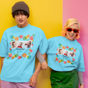 Camiseta Para Foto do Parente Birthday Boy