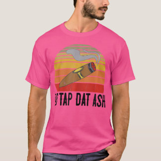 Camiseta Para Fumantes de Charuto Eu Bateria Naquela Cinza 