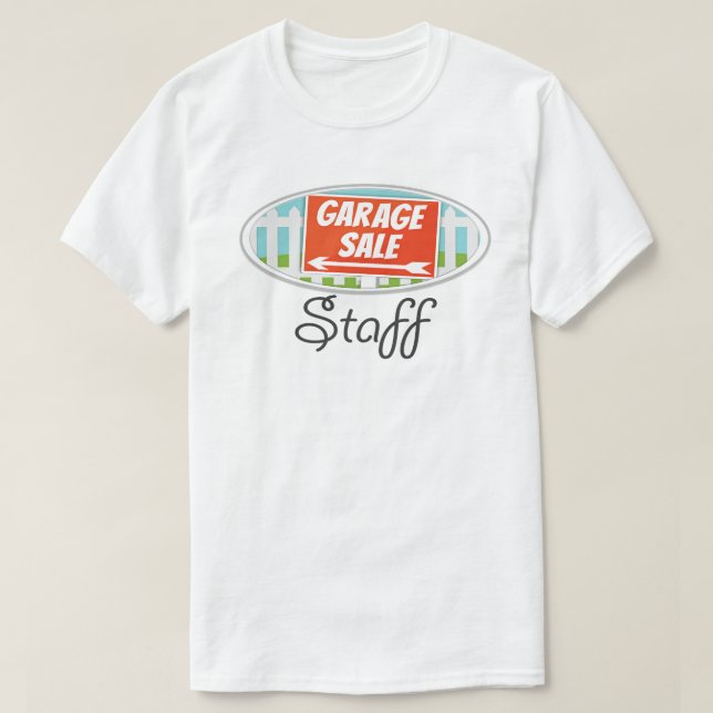 Camiseta para funcionários de Brechó (Frente do Design)