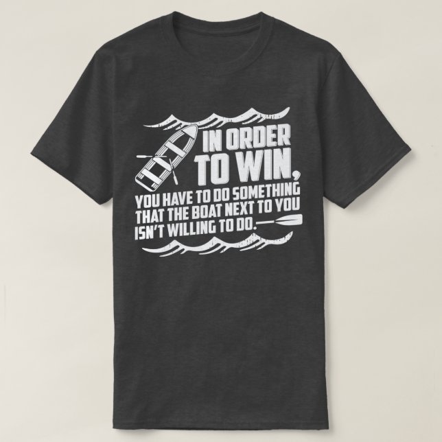 Camiseta Para Ganhar Remo (Frente do Design)