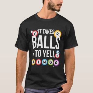 Camiseta Para Gritar Entusiastas Do Bingo Bingo Player