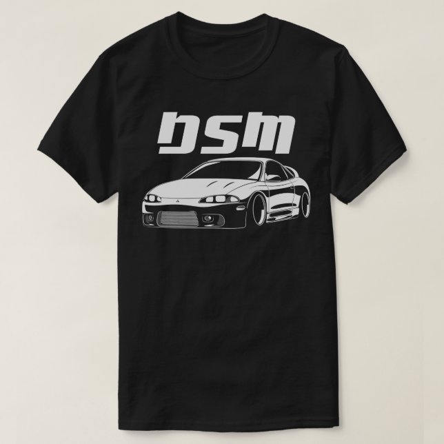 Camiseta Para Homens 2 G Dsm Eclipse (Frente do Design)
