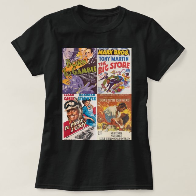 Camiseta Para Homens, Barbara Atriz Stanwyck Incrível Para (Frente do Design)