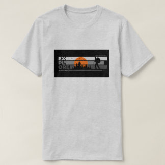 Camiseta para homens Explore Aventura Caminhada