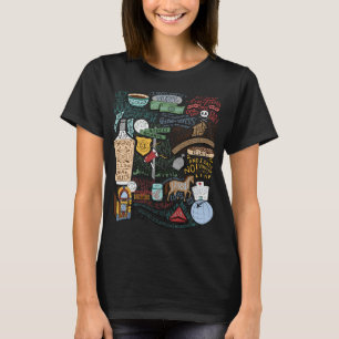 Camiseta Para Homens Mulheres (Coloridos) John Mulaney Cote