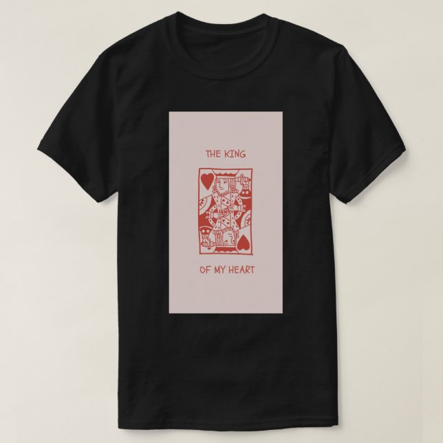 Camiseta para homens poker (Frente do Design)