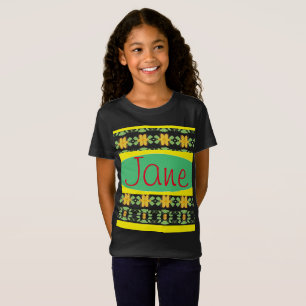 Camiseta Para Jane ou Você Uma Chá Flores