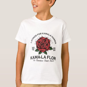 Camiseta Para Kamala Harris 2024 Vote Kama-la Flor Le Temen