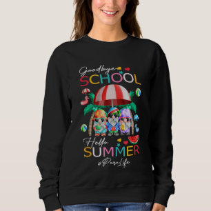 Camiseta Pará Life Goodbye School Hello Summer Vacation Gno