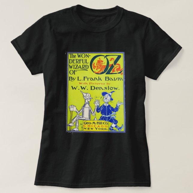 Camiseta Para Mães Feiticeiros De Oz Para Aniversário (Frente do Design)