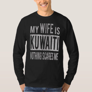 Camiseta Para Melhor Marido Da Esposa Kuwaitiana Kuwait Côn