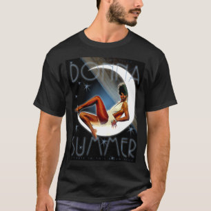 Camiseta Para Meninas Donna Art Summers Dons Para Ventilado