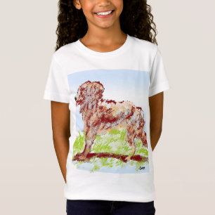 Camiseta para meninas : Setter Irlandês