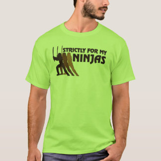 Camiseta Para meu Ninjas