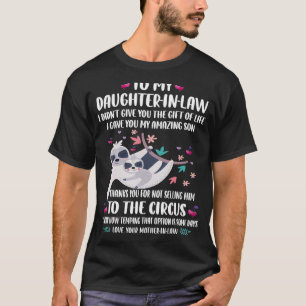 Camiseta Para Minha Querida Filha De Direito Eu Lhe Dei Meu