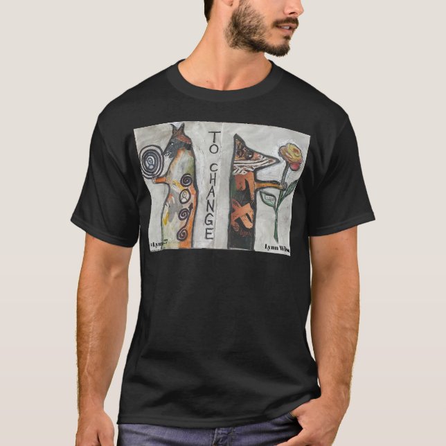 Camiseta "Para mudar" (Frente)