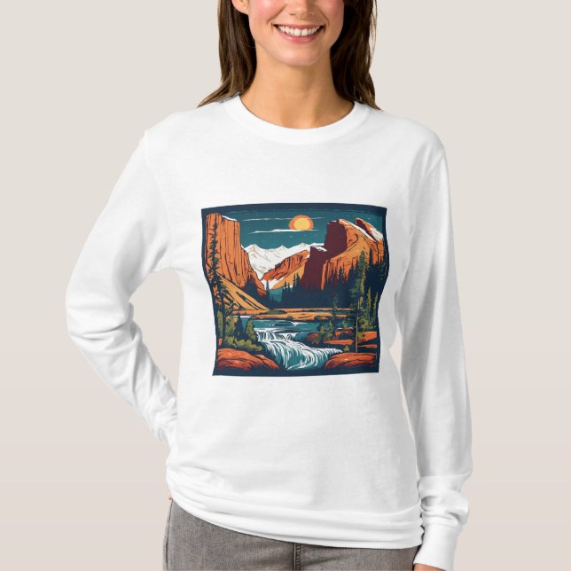 Camiseta para mulheres (Frente)