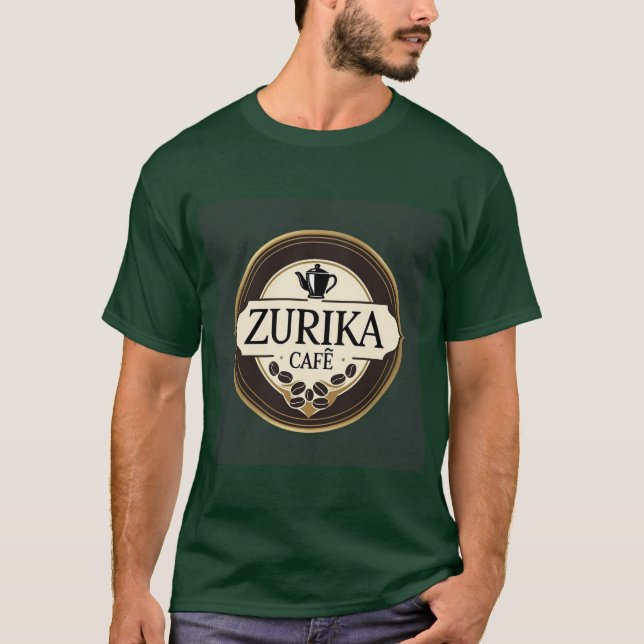Camiseta para negócios de Café (Frente)