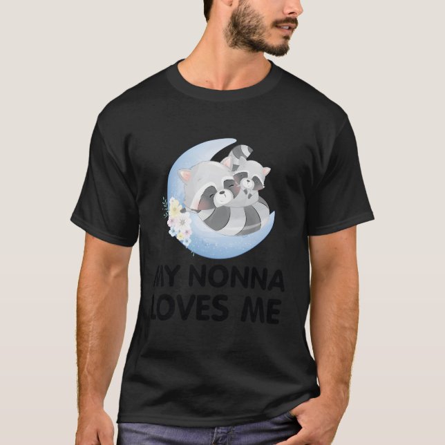 Camiseta Para Neto ou Neta Minha Nonna Me Ama (Frente)