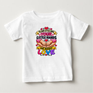 Camiseta Para Nossos Pequenos Suas Pequenas Mãos Nosso Maio