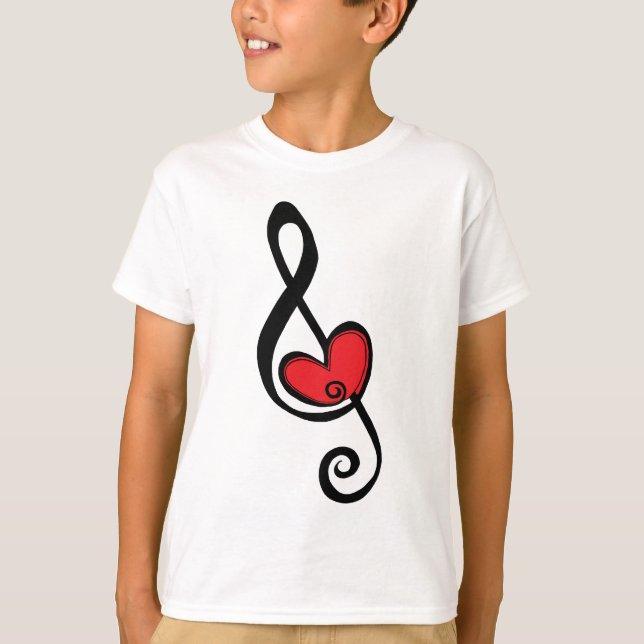 Camiseta Para o amor da música (Frente)