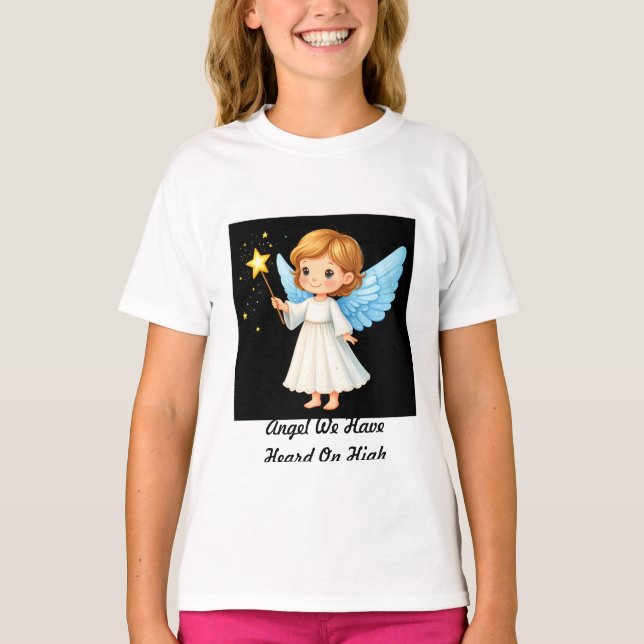Camiseta para o Anjo da Família (Frente)