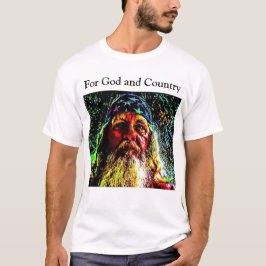 Camiseta Para o deus e o país