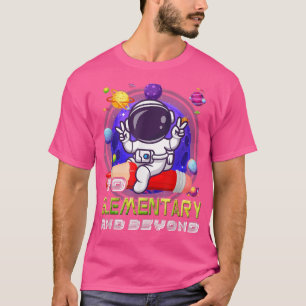 Camiseta Para O Elementar E Além Do Astronauta De Volta À E