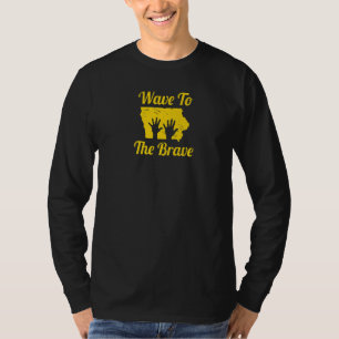 Camiseta para o, Hospital Hand Waving Hero Premium