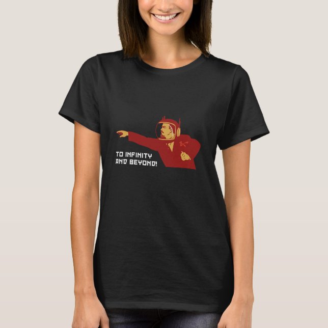 Camiseta Para o infinito e além (Frente)