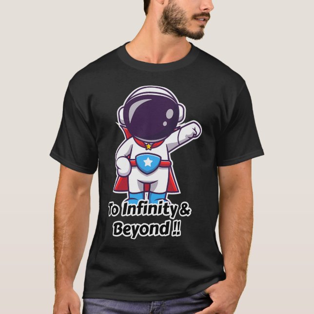 Camiseta Para O Infinito E Para Além (Frente)