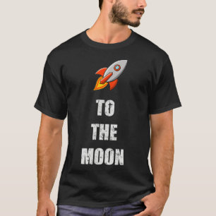 CAMISETA PARA O INVESTIMENTO NO MERCADO DE AÇÕES DA LUA