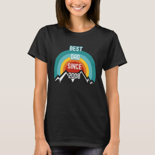 Camiseta Para o melhor Pai do Pai desde 2008