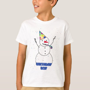 Camiseta Para o menino de aniversário!