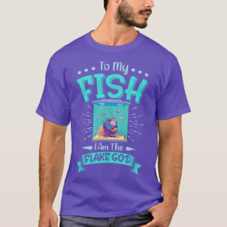 Camiseta Para o meu Peixe eu sou o Flasto Deus Aquarista Pr
