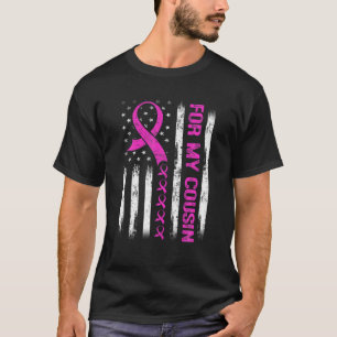 Camiseta Para O Meu Primo Cancer De Sensibilização Sinali