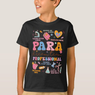 Camiseta Para o primeiro dia de volta ao Dream Team Parapro